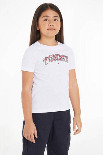 Tommy Hilfiger Shirt met korte mouwen VARSIY FOIL REG TEE SS Kinderen tot 16 jaar met logo-opdruk