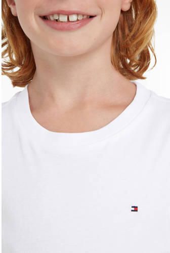 Tommy Hilfiger Shirt met ronde hals BOYS BASIC CN KNIT S S met -merklabel - Foto 11
