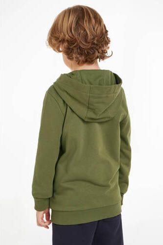 Tommy Hilfiger Sweatvest U ESSENTIAL ZIPTHROUGH HOODIE Kinderen tot 16 jaar met logo-opdruk - Foto 2