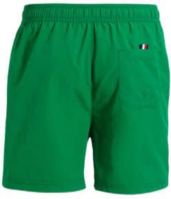 Tommy Hilfiger zwemshort groen rood wit Jongens Polyamide Meerkleurig 128 140