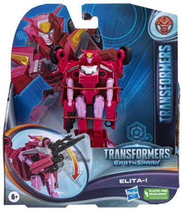 Transformers EarthSpark Elita-1 Warrior Class Actiefiguur