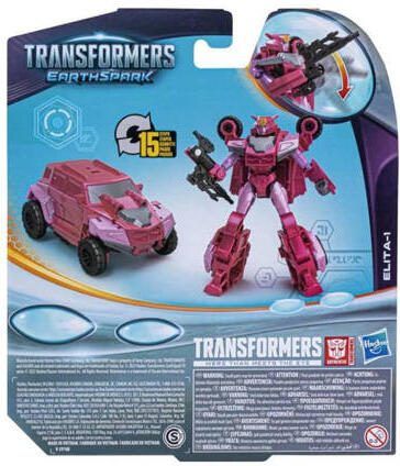 Transformers EarthSpark Elita-1 Warrior Class Actiefiguur - Foto 2