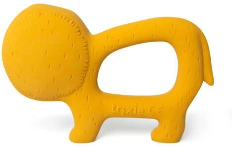 TRIXIE Mr Lion rubberen speeltje geel | Speeltje van