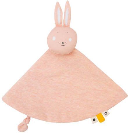 TRIXIE Mrs. Rabbit speendoekje Roze | Speendoekje van
