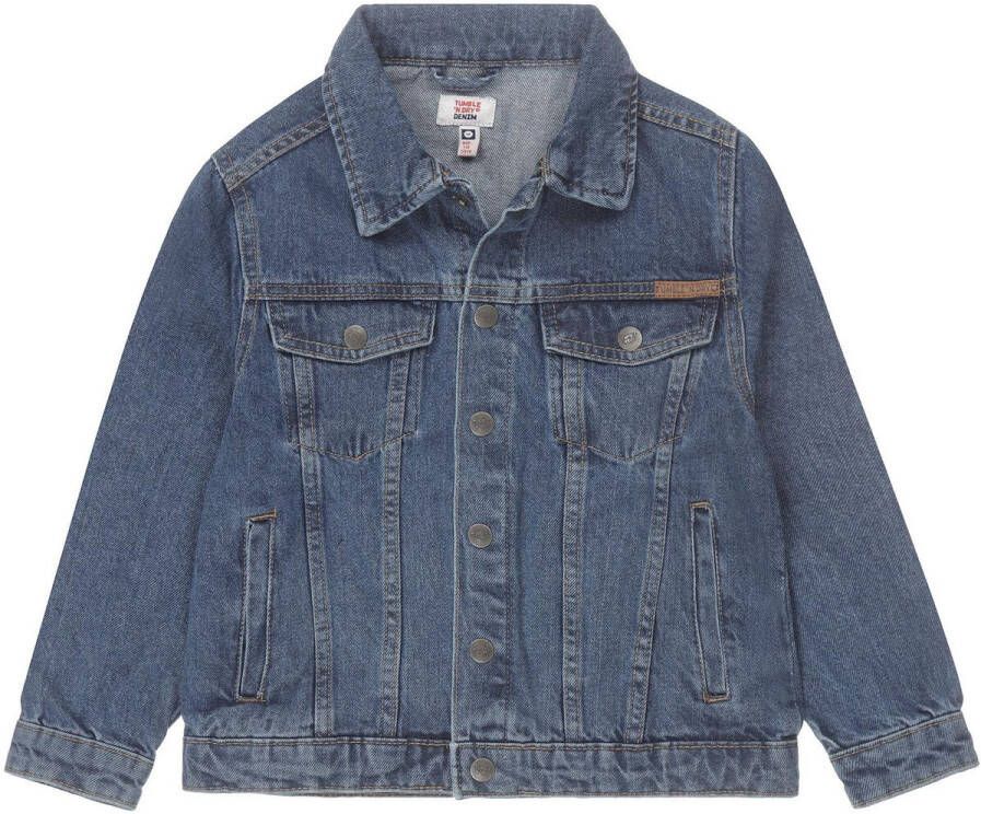 Tumble 'n Dry spijkerjas Santa Cruz denim medium stonewash Blauw Effen 134 140