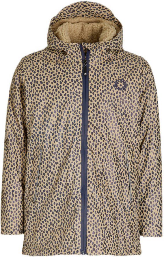 Tumble 'n Dry Mid regenjas Noraino printed met all over print multi Meisjes Kunststof Capuchon 146 152