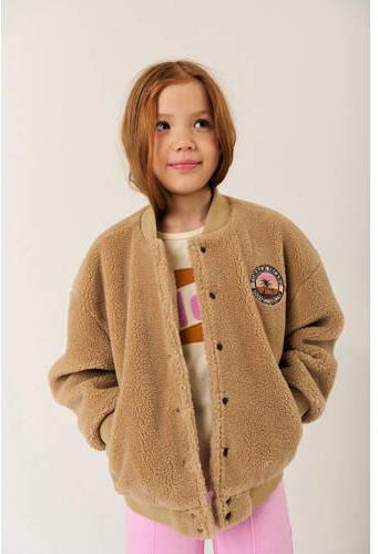 Tumble 'n Dry bomberjack zomer Fleury zand Ecru Meisjes Polyester Ronde hals 134 140 - Foto 2