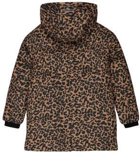 Tumble 'n Dry jas Norden met panterprint bruin zwart Multi Meisjes Polyester Capuchon 134 140 - Foto 2