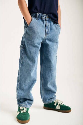 Tumble 'n Dry loose fit jeans medium blue denim Blauw Effen - Foto 4