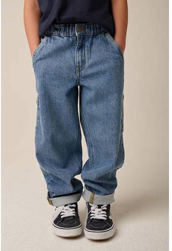 Tumble 'n Dry loose fit jeans medium blue denim Blauw Effen - Foto 5