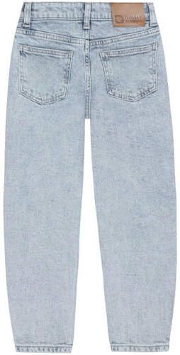 Tumble 'n Dry mom jeans Dionne denim bleach Blauw Meisjes Stretchdenim 134 - Foto 4