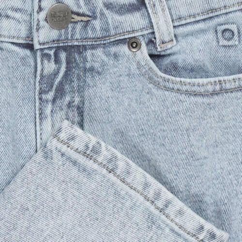 Tumble 'n Dry mom jeans Dionne denim bleach Blauw Meisjes Stretchdenim 134 - Foto 2