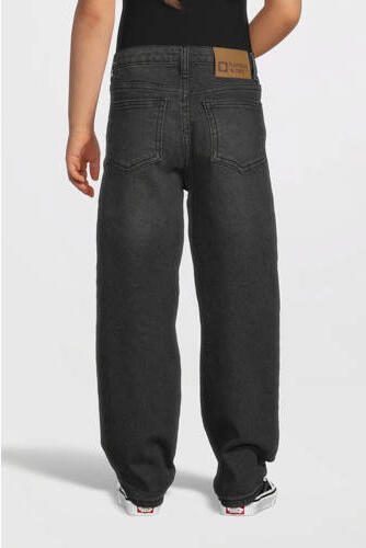 Tumble 'n Dry mom jeans Jet slouchy zwart Meisjes Katoen Effen 104 - Foto 2