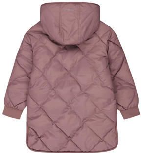 Tumble 'n Dry quilted gewatteerde jas Baltic roze Meisjes Polyester Capuchon 134 140
