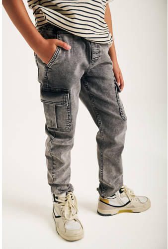 Tumble 'n Dry regular fit jeans Jaro denim grey stonewash Grijs Jongens Katoen 116 - Foto 2