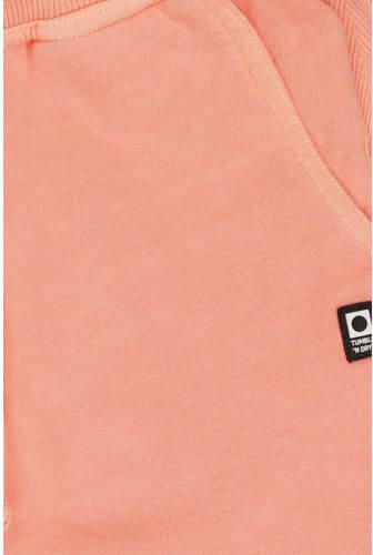 Tumble 'n Dry regular waist sweatshort zalm Korte broek Roze Effen - Foto 7