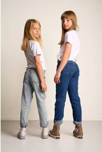Tumble 'n Dry skinny jeans Debbie denim bleach Blauw Meisjes Stretchdenim 104 - Foto 4