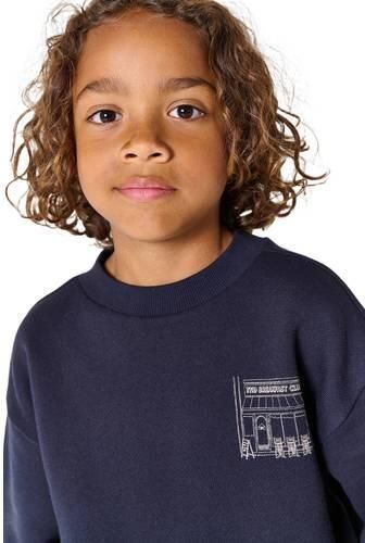 Tumble 'n Dry sweater met backprint donkerblauw Backprint - Foto 4