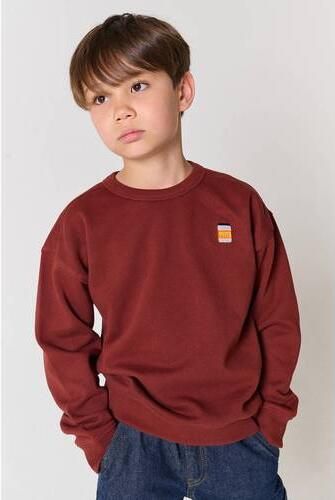 Tumble 'n Dry sweater met backprint en borduursels rood Backprint - Foto 5