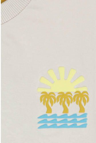 Tumble 'n Dry T-shirt met backprint beige Jongens Katoen Ronde hals Backprint - Foto 4