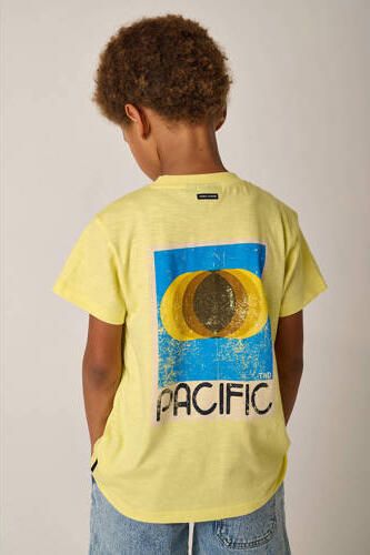 Tumble 'n Dry T-shirt met backprint geel Jongens Katoen Ronde hals Backprint - Foto 5