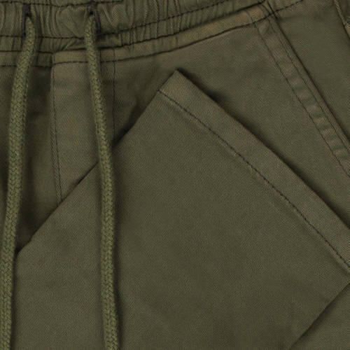 Tumble 'n Dry tapered fit cargobroek Jayh mosgroen Jongens Stretchkatoen 104 - Foto 3