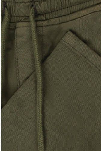 Tumble 'n Dry tapered fit cargobroek Jayh mosgroen Jongens Stretchkatoen 104 - Foto 4