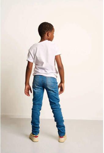 Tumble 'n Dry tapered fit jeans Jelmer medium blue denim Blauw 152 - Foto 2