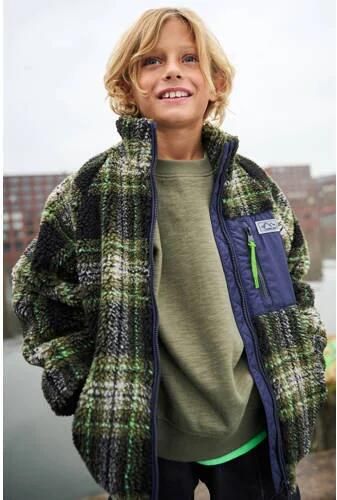 Tumble 'n Dry teddy jas herfst blauw Jongens Polyester Opstaande kraag - Foto 2