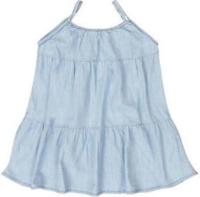 Tumble 'n Dry trapeze jurk Cape Coral denim light stonewash Blauw Meisjes Katoen Ronde hals 158 164 - Foto 2