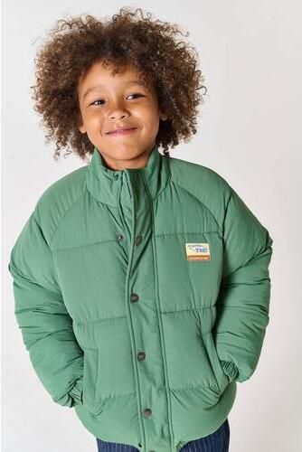 Tumble 'n Dry winterjas groen Jongens Polyamide Capuchon Effen - Foto 3