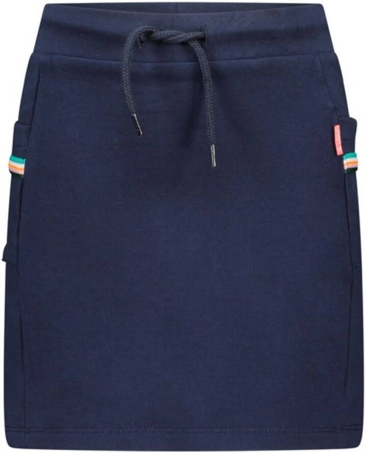 TYGO & vito korte rok donkerblauw