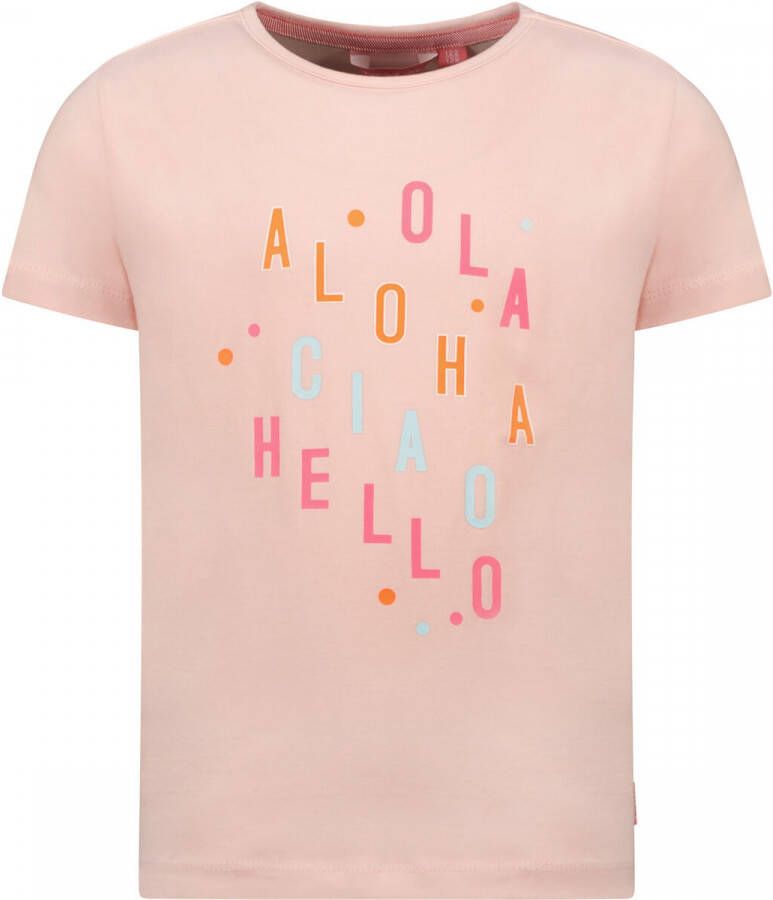 TYGO & vito T-shirt met tekst roze