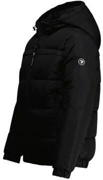 TYGO & vito gewatteerde winterjas Bart zwart Jongens Polyester Capuchon 134 140