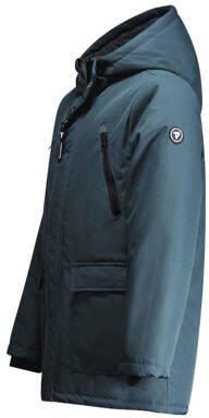 TYGO & vito gewatteerde winterjas Bor donkergroen Jongens Polyester Capuchon 146 152 - Foto 3
