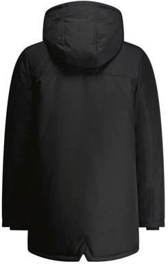 TYGO & vito gewatteerde winterjas Bor zwart Jongens Polyester Capuchon 146 152