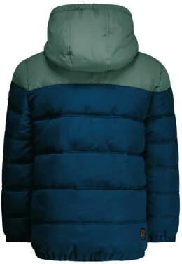 TYGO & vito gewatteerde winterjas Joe donkerblauw mosgroen Jongens Polyester Capuchon 146 152 - Foto 3