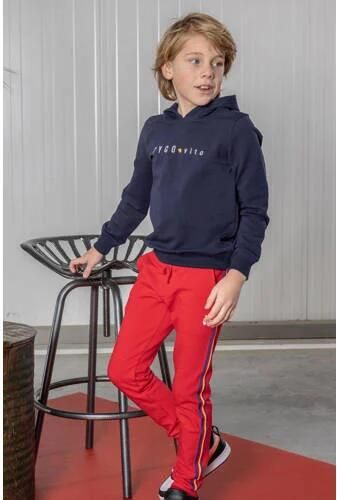 TYGO & vito hoodie donkerblauw Sweater Effen 92 | Sweater van - Foto 4