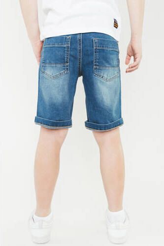 TYGO & vito regular denim short medium blue denim Korte broek Blauw Jongens Stretchdenim - Foto 4
