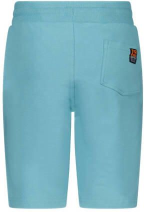 TYGO & vito regular fit sweatshort Barry aquablauw wit Korte broek Jongens Katoen 110 116 - Foto 3