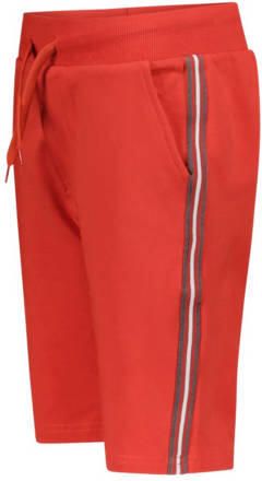 TYGO & vito regular fit sweatshort Bing met zijstreep felrood Korte broek 110 116 - Foto 3