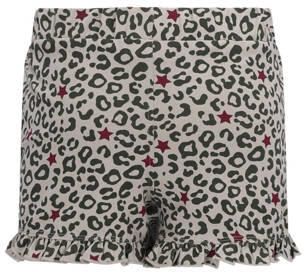 TYGO & vito relaxed casual short met panterprint grijs Korte broek Meisjes Katoen maat 146-152 - Foto 2