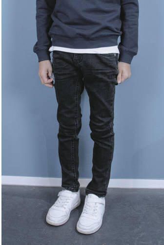 TYGO & vito skinny jeans Binq black denim Zwart Jongens Stretchdenim Effen 104 - Foto 5