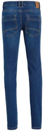 TYGO & vito skinny jeans Binq dark used Blauw Jongens Stretchdenim Effen 104 - Foto 6