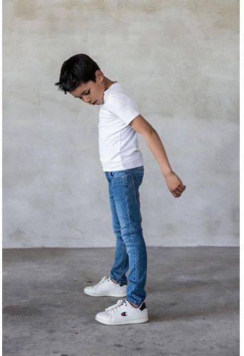 TYGO & vito skinny jeans Binq light used Blauw Jongens Stretchdenim Effen 104 - Foto 4