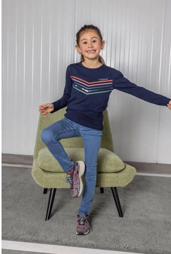 TYGO & vito skinny jeans blauw Meisjes Denim Effen 128 - Foto 2