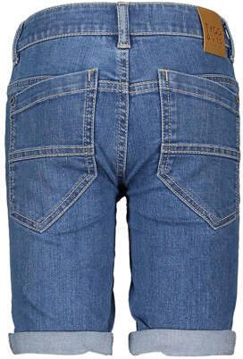 TYGO & vito slim fit jeans bermuda stonewashed Denim short Blauw Jongens Stretchkatoen 104 - Foto 5