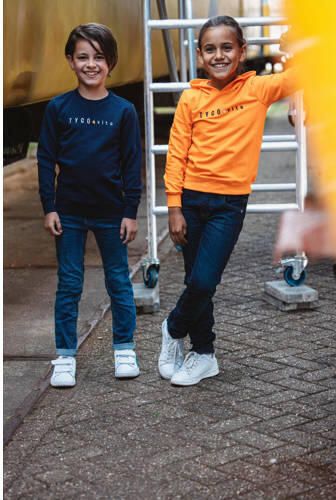 TYGO & vito hoodie oranje Sweater Effen 110 116 | Sweater van - Foto 4