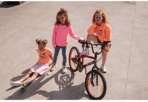 TYGO & vito T-shirt met printopdruk koraal Oranje Meisjes Polyester Ronde hals 134 140 - Foto 2