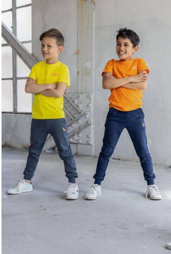 TYGO & vito T-shirt Tijn met printopdruk felgeel Jongens Biologisch katoen Ronde hals 92 - Foto 2